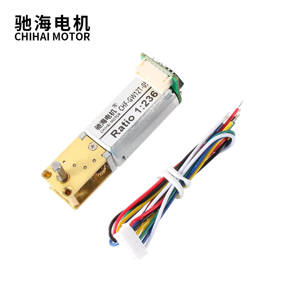 Mini DC Worm Motor With Encoder